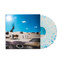 DZ DEATHRAYS - Positive Rising : Part 1 - Clear blue splattered Vinyl